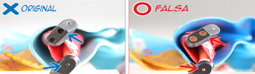 diferencias figuras anime falsas