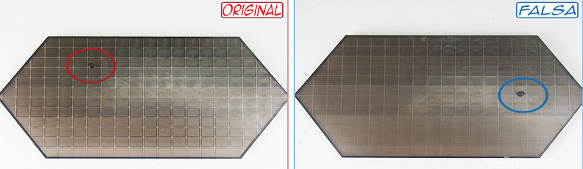 soporte de figura anime falsificada